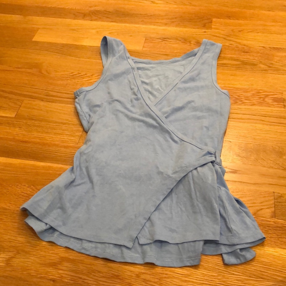 🎉HP🎉 Ett Twa Blue Tie Tank - Picture 4 of 5
